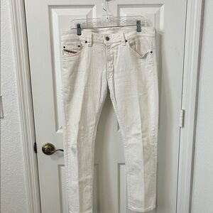 Diesel Women's Cream Skinny Jeans